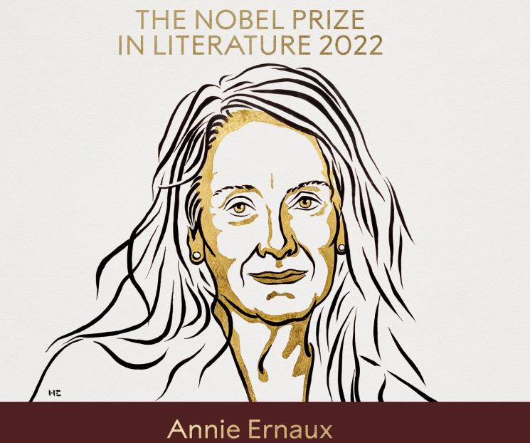 Otorgan Premio Nobel de Literatura a escritora Annie Ernaux
