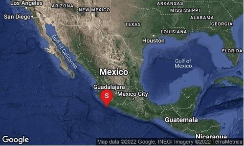 Reportan sismo de magnitud 5 con epicentro en Tecomán Reportan sismo de magnitud 5 con epicentro en Tecomán