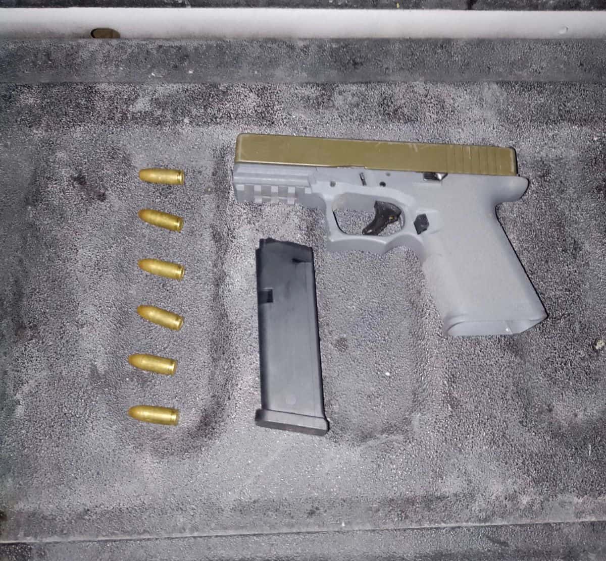 Un joven fue detenido en el lecho del Río La Silla Con un arma de fuego abastecida