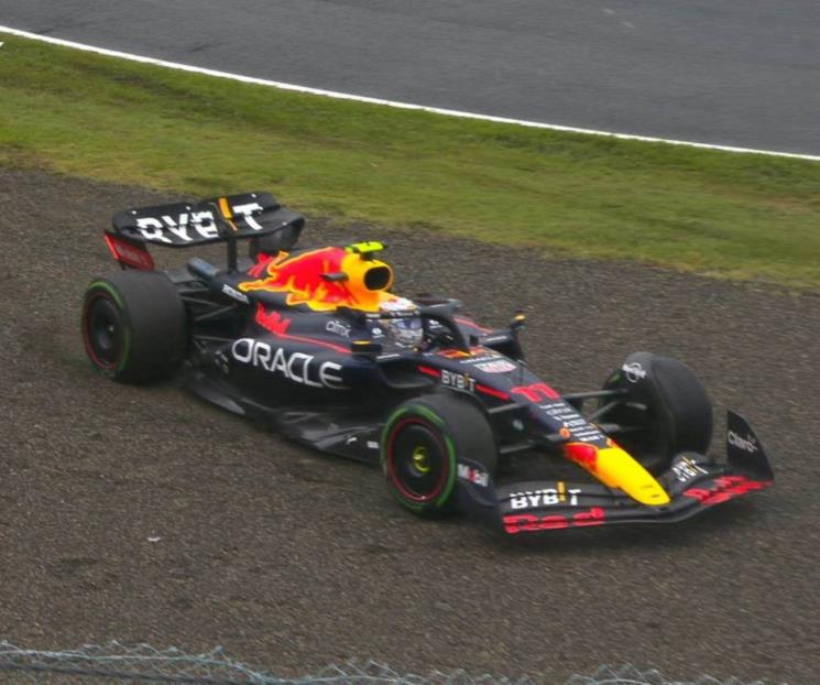 Culmina Checo cuarto en práctica 2 de GP Japón