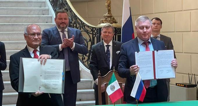 Ratifican Rusia y México acuerdo de cooperación espacial