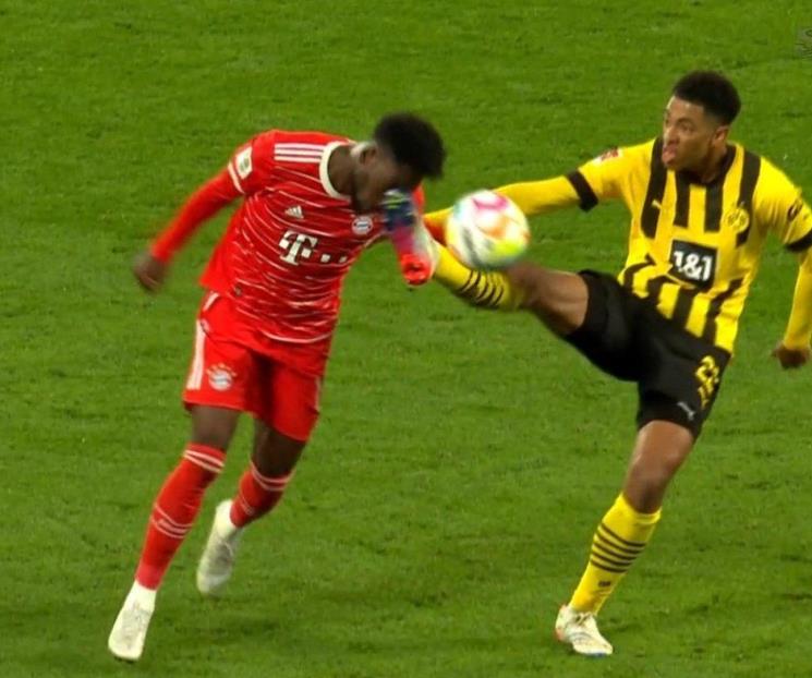 Sufre jugador del Bayern una contusión craneal