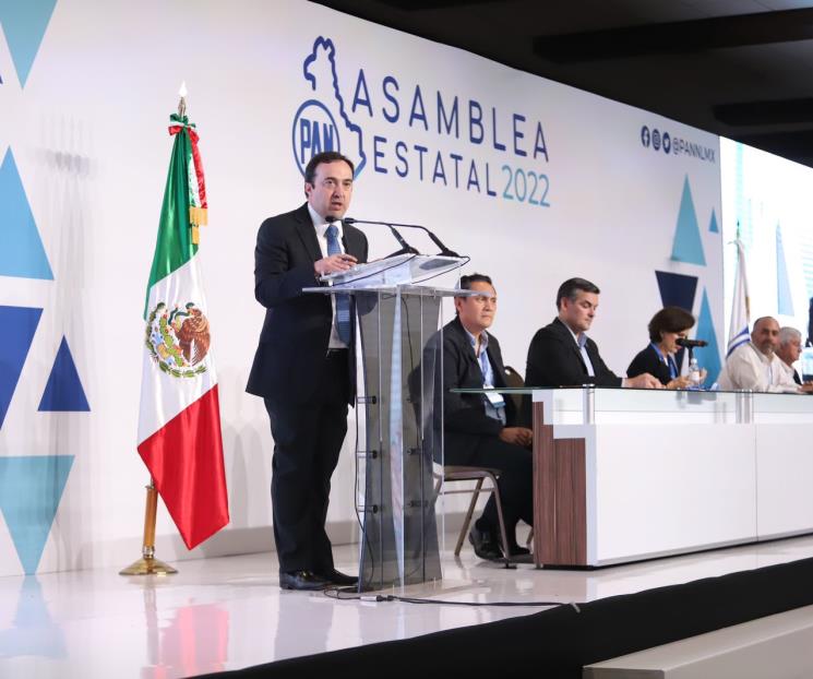 Asegura líder albiazul que Santa Catarina será del PAN