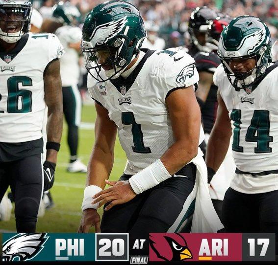 Son Águilas los únicos invictos en la NFL
