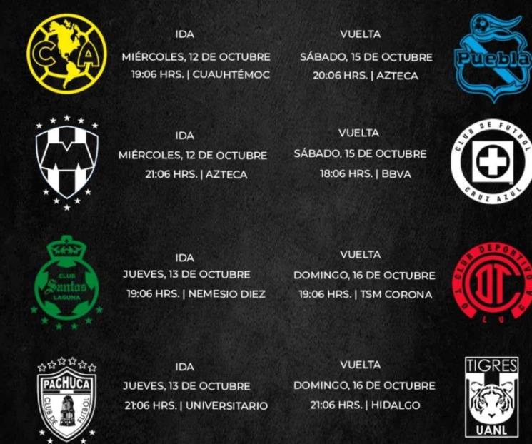 Listos los Cuartos de Final