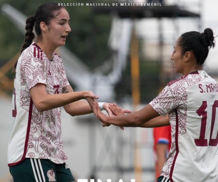 Debuta Pedro López con empate con el Tri Femenil