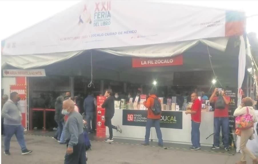 Baja afluencia para libros de América Latina en FIL Zócalo