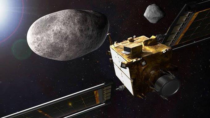 Ensayan con éxito, desvío de asteroide