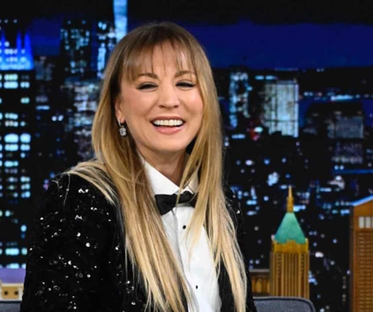 Kaley Cuoco anuncia que va a ser mamá