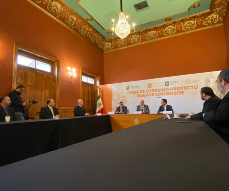 Garantizan empleos a personas en libertar condicional