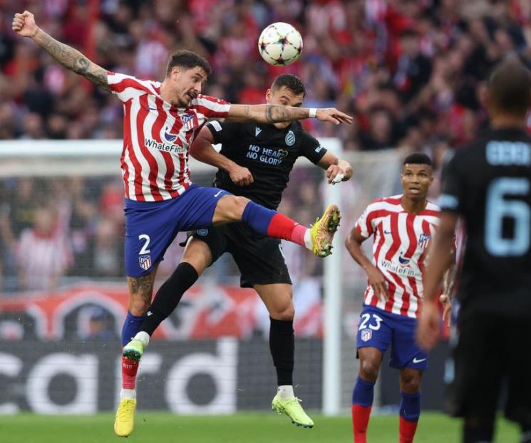 Se mete Brujas a Octavos de la UCL tras empate con Atlético