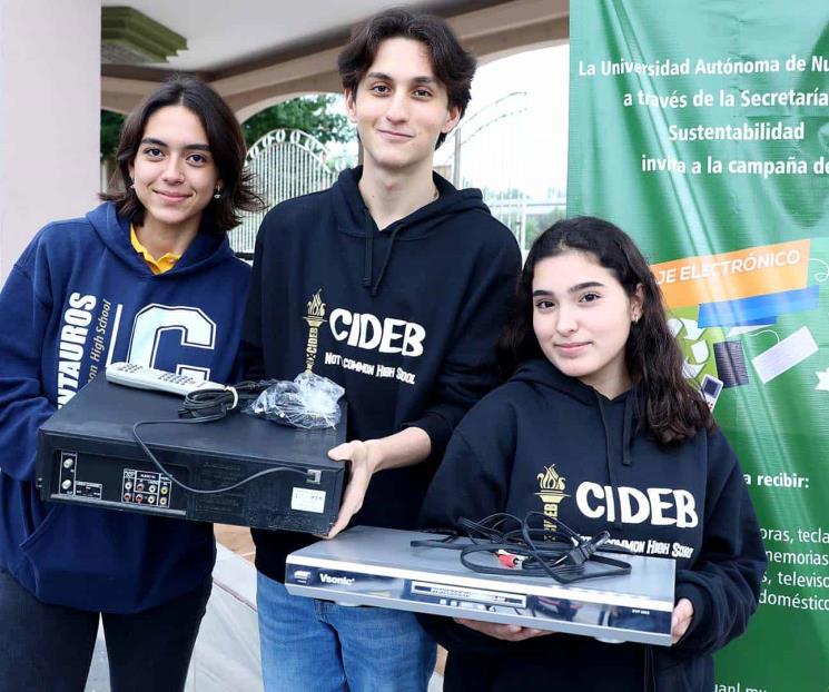 Inicia UANL segunda campaña de reciclaje electrónico del año