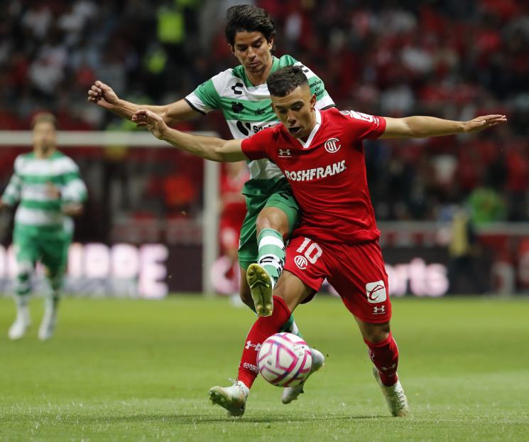 Da portero Volpi ventaja a Toluca sobre Santos Da portero Volpi ventaja a Toluca sobre Santos