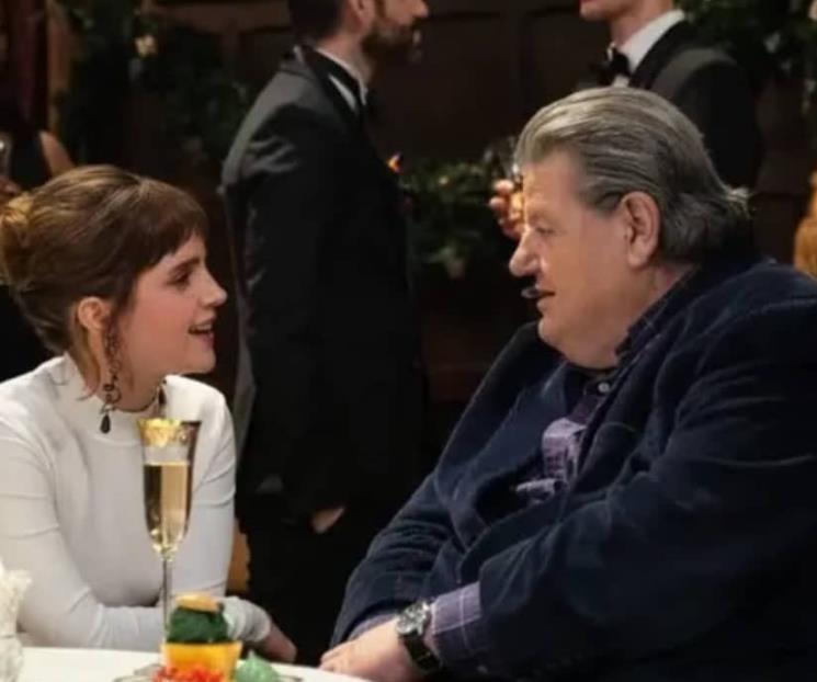 Manda Emma Watson emotivo mensaje a Robbie Coltrane