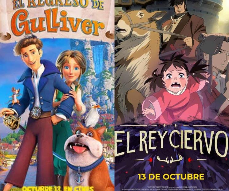 Películas animadas para ver en familia este fin de semana