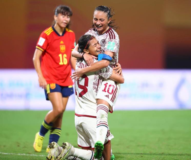 Vence el Tri a España en Mundial Femenil Sub-17