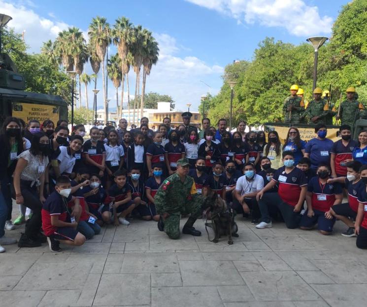 Explican militares Plan DN-III-E en primaria y secundaria