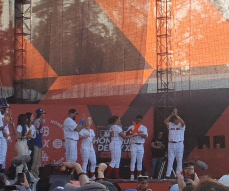 Se coronan Medias Rojas en Home Run Derby