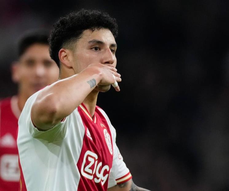 Logra Jorge Sánchez su primer gol con el Ajax