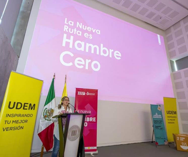 Convoca a estrategias “inusuales” para combatir el hambre