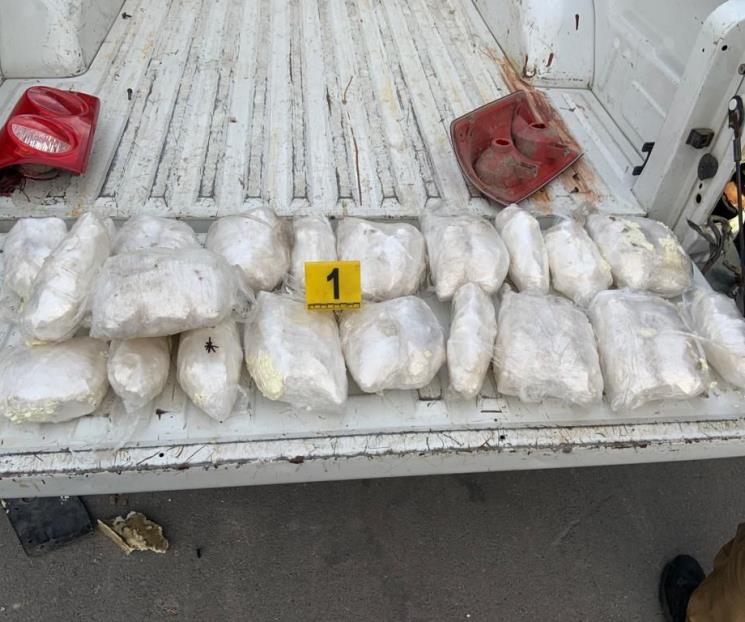 Lo sorprenden con más de 29 kg de metanfetamina