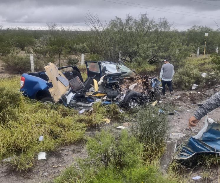 Accidente sobre Carretera a Monclova deja un fallecido