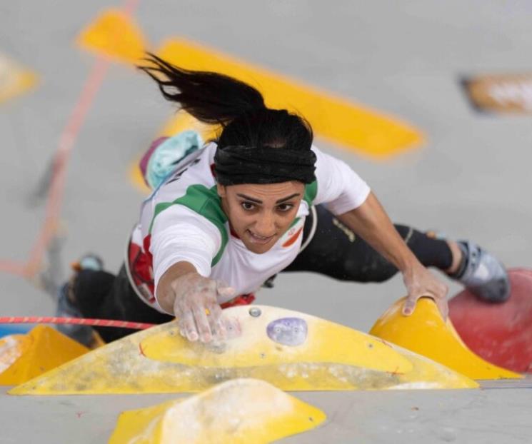 Reportan desaparición de escaladora iraní