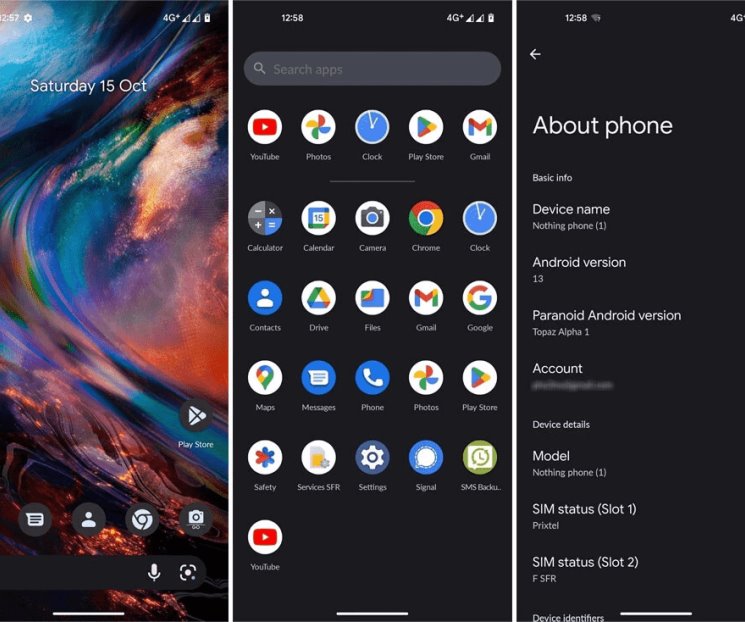 Llega Paranoid Android Topaz basado en Android 13