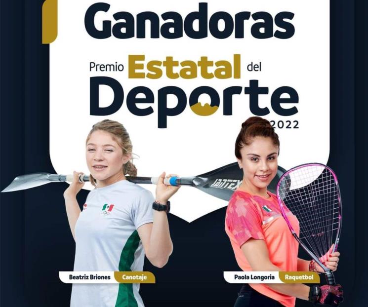 Ganan Paola y Beatriz el Premio Estatal del Deporte