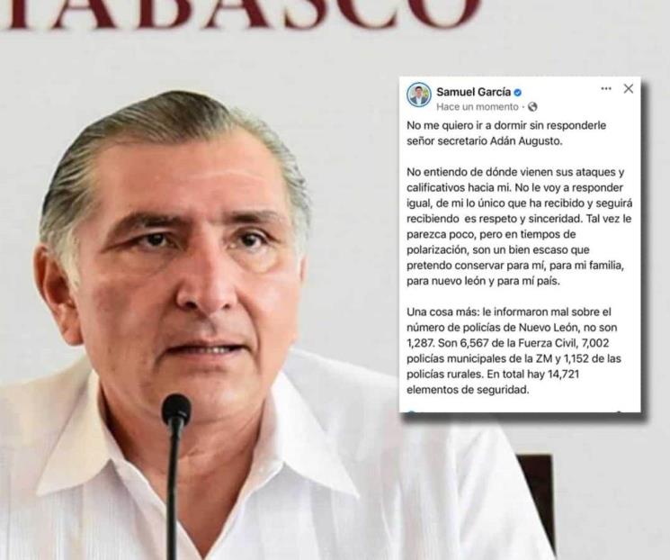 Llama Adán hipócrita y egoísta a Samuel