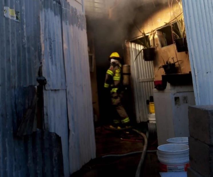 Se incendia vivienda al norte de Monterrey Se incendia vivienda al norte de Monterrey