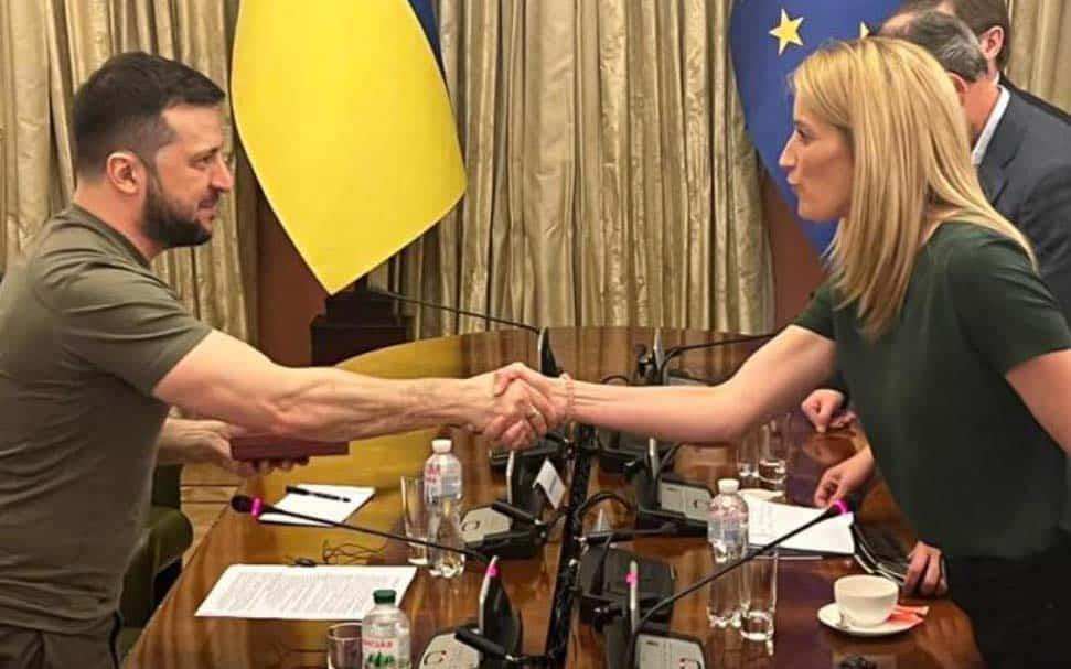 Gana Ucrania Premio Sájarov 2022