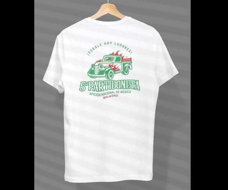 Crean playera para apoyar a Selección