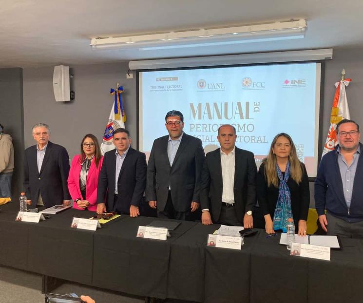 Presentan Manual de Periodismo Judicial Electoral del TEPJF