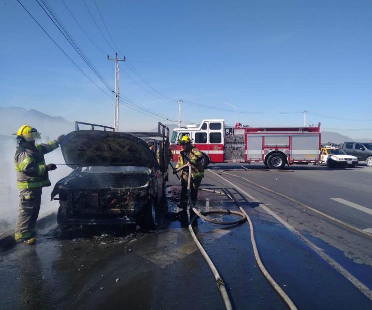 Consume fuego camioneta