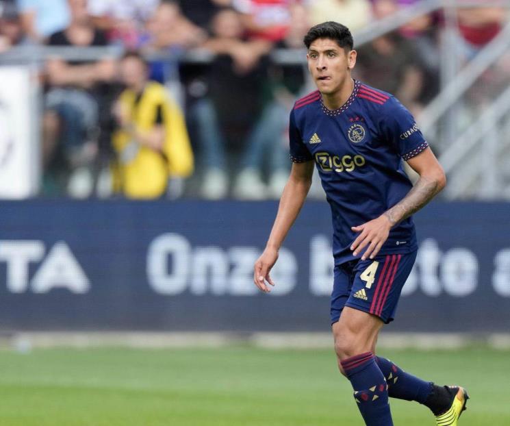 Golea Ajax de Edson y Sánchez para liderar en Holanda
