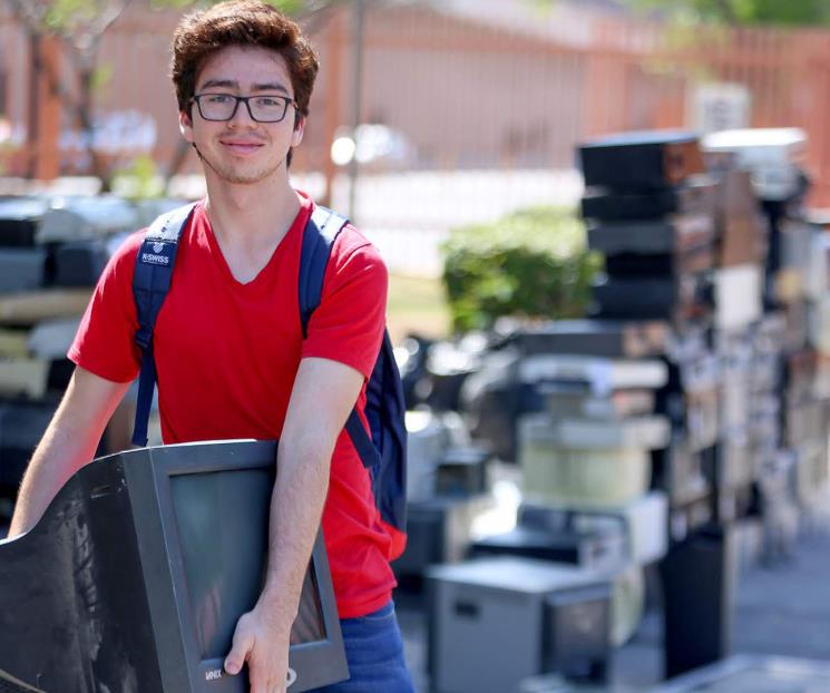 Concluye con éxito campaña de reciclaje electrónico