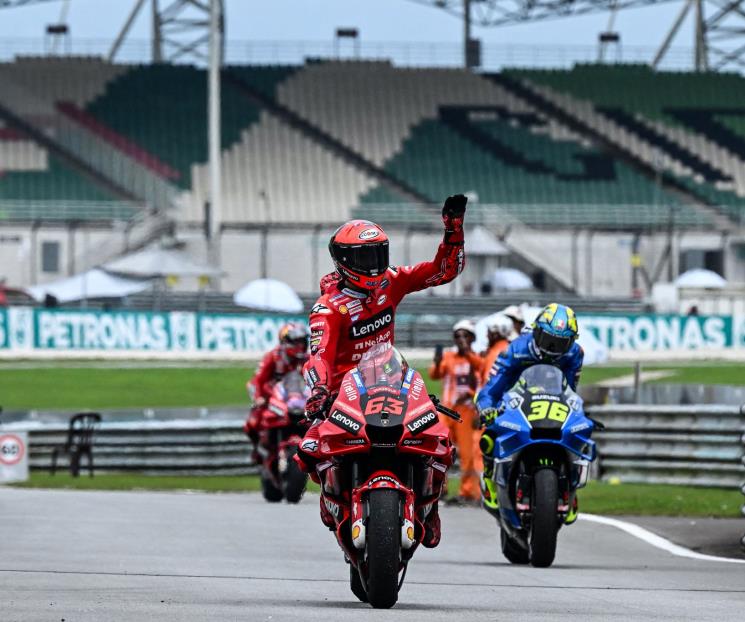 Se acerca Bagnaia al título en MotoGP