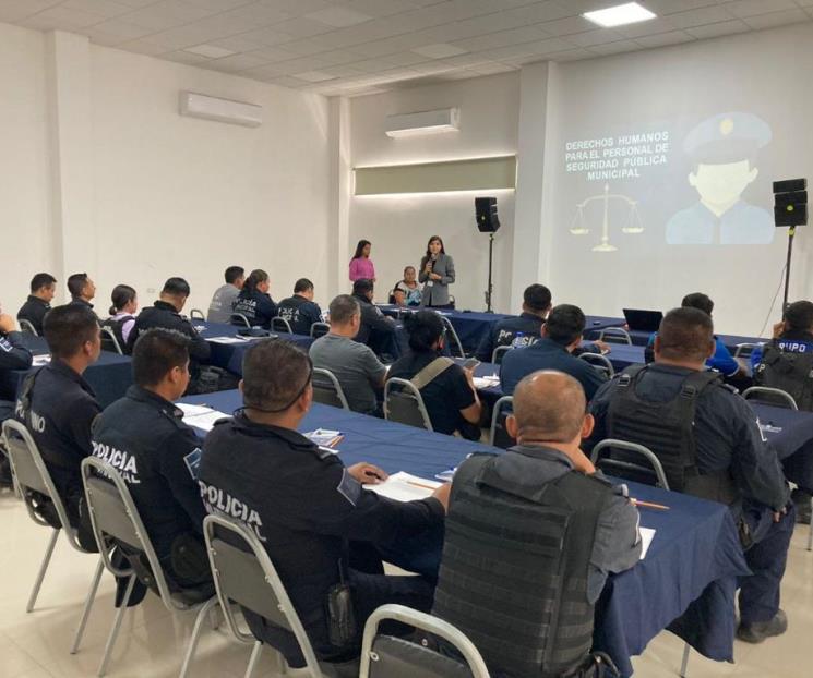 Capacita Santa Catarina a sus policías en Derechos Humanos