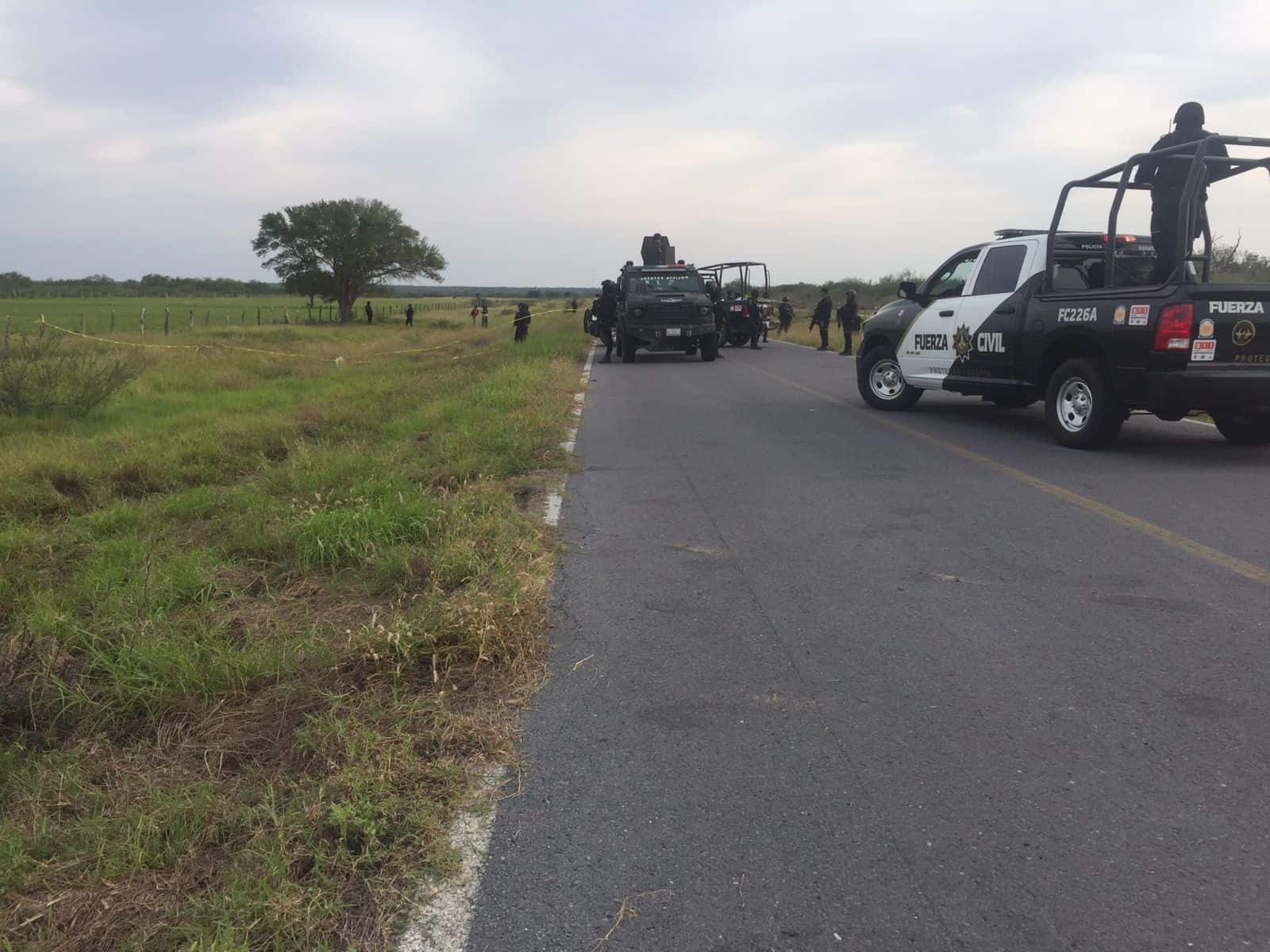 Un saldo de cinco presuntos delincuentes abatidos dejó un enfrentamiento entre hombres armados y efectivos de Fuerza Civil, en el municipio de China