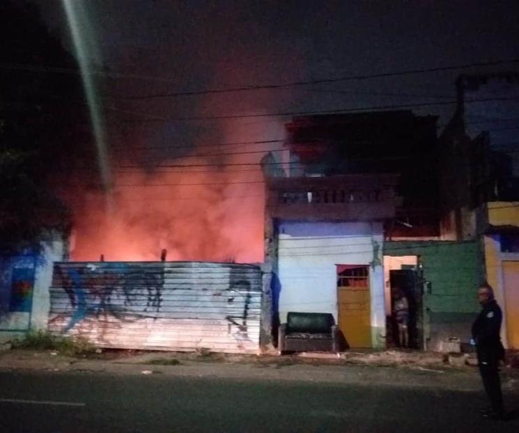 Alarma incendio en terreno baldío