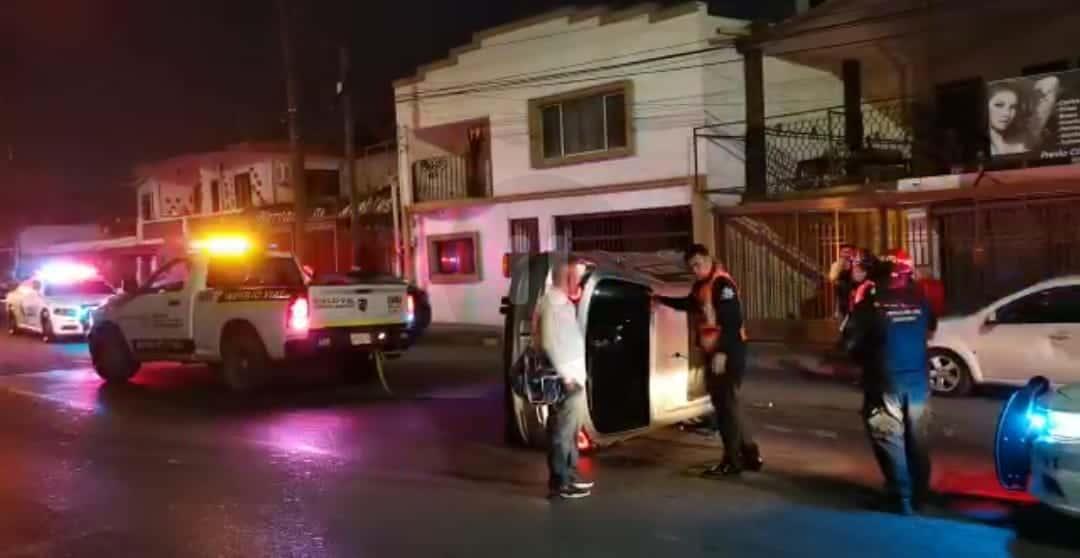 Vuelca por falta de pericia