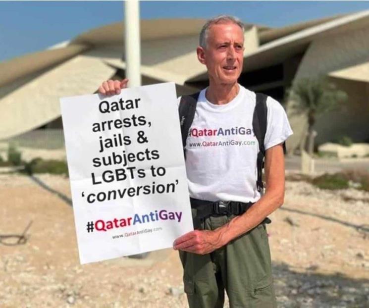 Detienen a activista LGBT+ en Qatar, país del Mundial
