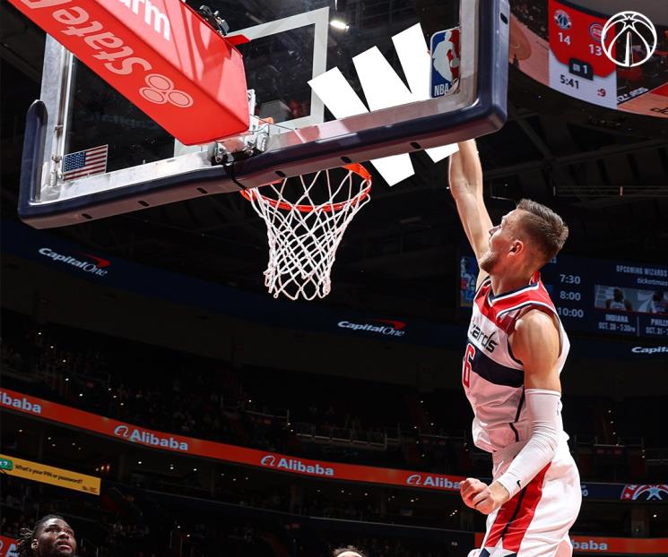 Mantienen Wizards su gran camino en la NBA