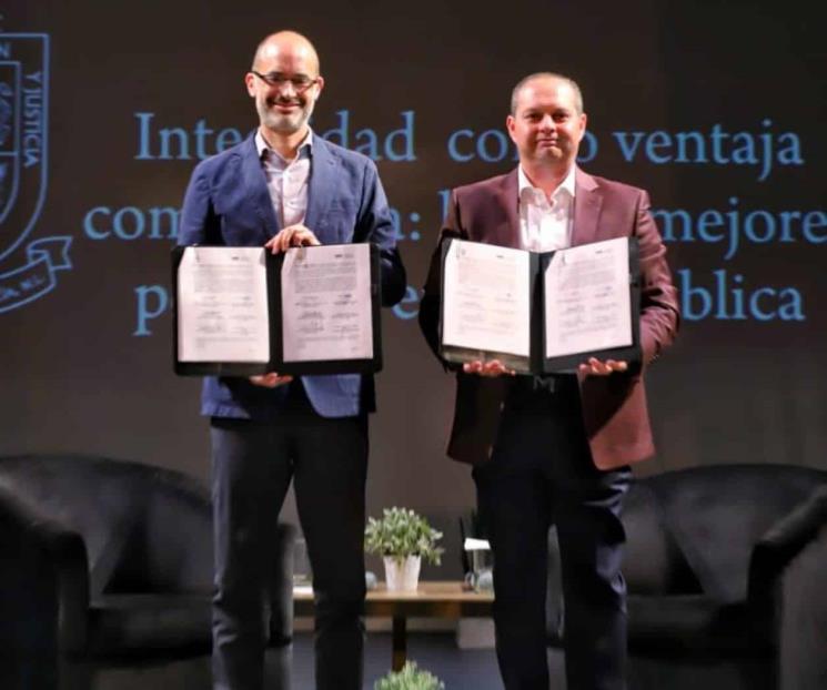 Firman SP y CMIC convenio de integridad