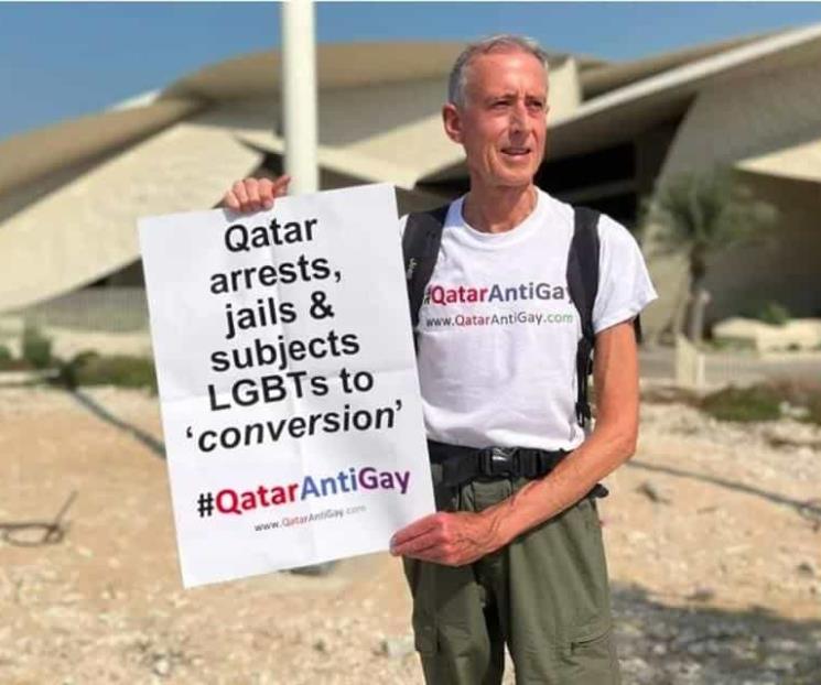 Detienen a activista LGBT+ en Qatar, país del Mundial