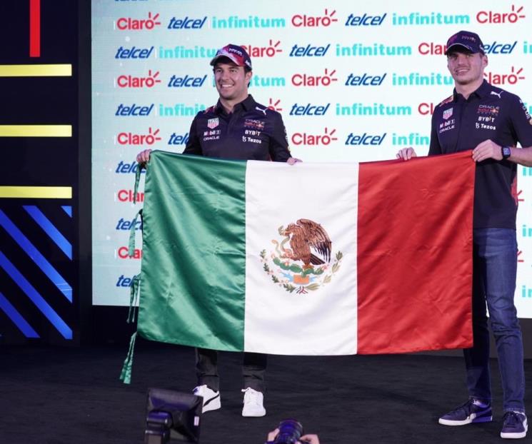 Conviven Checo y Max con fans mexicanos