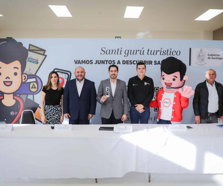 Promueve David turismo con la nueva versión de Santi