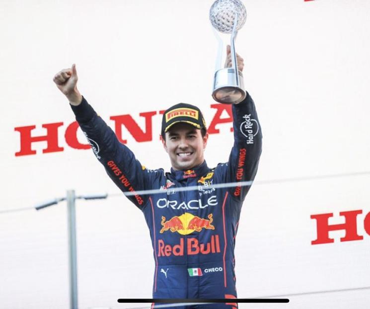 Gana Checo Pérez Premio Nacional del Deporte 2022