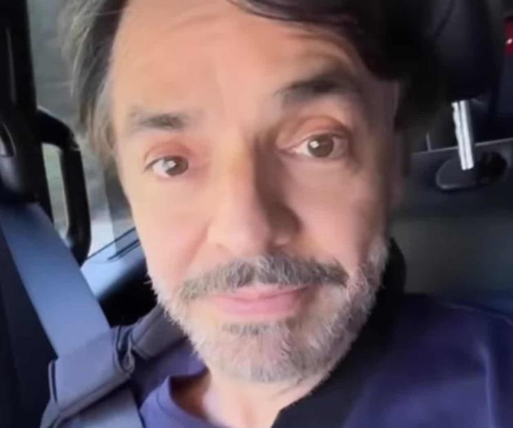Estoy harto de sentir dolor: Eugenio Derbez